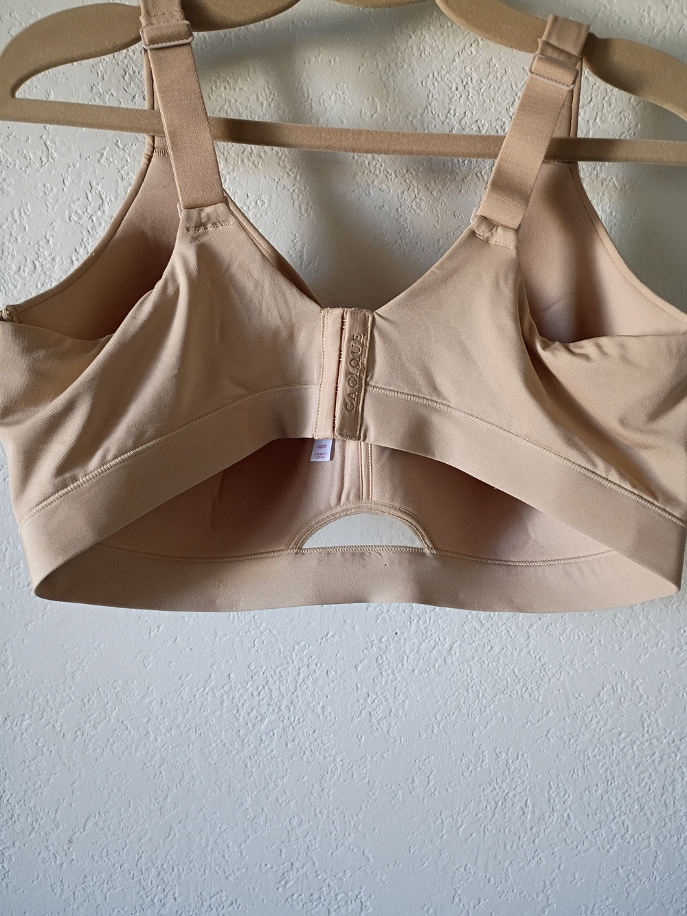 Cacique Nude T-Shirt Bra - Comfortable Everyday Support No-Wire Size 42DD - Picture 4 of 10